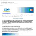 Captura de imagen de los mails enviados