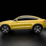 El GLC Coupé mide 4,73 metros de largo.