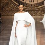Irina Shayk en el desfile de Pronovias