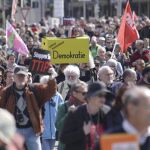 Imagen de una de las manifestaciones contra el TTIP en Europa.