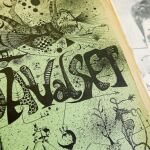 Un número de la revista «Dau al Set» con un retrato de Tàpies