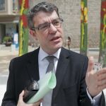 El director de la Oficina Económica del Presidente del Gobierno, Álvaro Nadal, hoy en Girona.