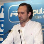 El candidato al Parlamento balear por el PP José Ramón Bauzá