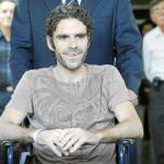 José Tomás, el día que recibió el alta hospitalaria