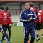 El técnico navarro José Manuel Mateo cogió al primer equipo del Osasuna a primeros de marzo
