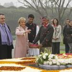 Ion de la Riva, junto a la vicepresidenta De la Vega