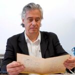 Jordi Soler lee un manuscrito inédito de Artaud en Caldes