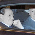 Berlusconi, después de un evento