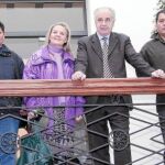 El conseller de Solidaridad, junto con representantes de entidades bolivianas que trabajan con comunidades indígenas