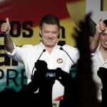 Juan Manuel Santos, el candidato oficialista