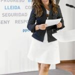 Sánchez-Camacho hizo ayer su primera rueda de Prensa tras el parón de las vacaciones del mes de agosto