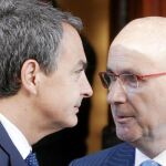 El presidente del Gobierno, junto al portavoz de CiU en el Congreso, Josep Antoni Duran Lleida