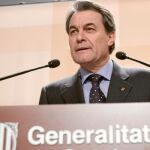 El presidente de la Generalitat, Artur Mas, responderá las preguntas de los periodistas