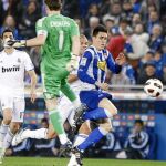 Iker Casillas sale de su área y entra a Callejón. Mateu Lahoz le expulsó. Era el minuto 2
