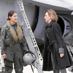 Cachón volvió a utilizar a la primera piloto de caza como ejemplo de integración de la mujer en el Ejército