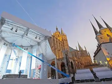 Últimos retoques en Erfurt Últimos retoques en Erfurt