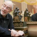 El maestro Miguel Roa, en su despacho de La Zarzuela en 2010