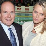Alberto de Mónaco y su esposa, la princesa Charlene