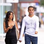 Cesc Fábregas con su ex, Carla Dona