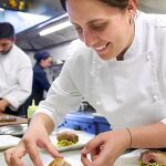 Beatriz Sotelo, en su cocina