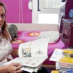 En la imagen, Cuca Santos, una de las madres que recurrió para que sus hijos tengan una educación bilingüe