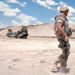 Un "Chinook" español en Afganistán