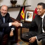 Rubalcaba escenifica hoy en Rabat el fin de la crisis de Melilla