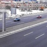 Los conductores se quejaron de la falta de información de la DGT. Ayer la A-6, en la imagen, había recuperado la normalidad