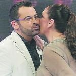 Isabel Pantoja y Jorge Javier Vázquez en «Supervivientes»