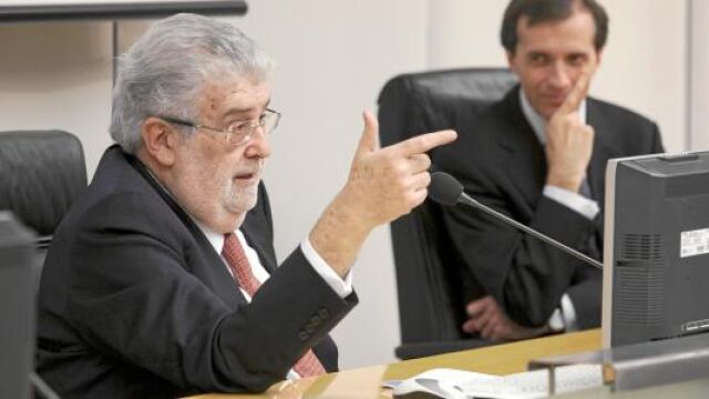 El presidente del Grupo Planeta, José Manuel Lara, durante la conferencia en el Iese