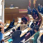 La oposición unida por las camisetas de Compromís
