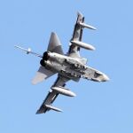 Un cazabombardero «Tornado», de la Real Fuerza Aérea británica
