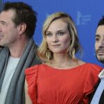 Karl Markovics (i-d), Sebastian Koch, Diane Kruger y el director español