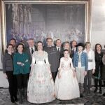 Las falleras mayores y diversos miembros de la Comisión de Convento Jerusalén fueron recibidos ayer por el presidente de la Generalitat, Francisco Camps. La semana pasada también visitaron a la presidenta de Les Corts, Milagros Martínez
