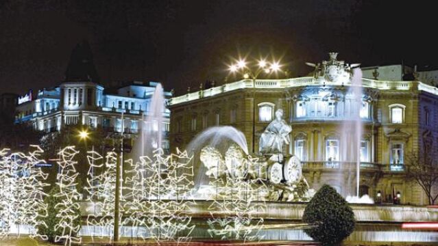 Madrid ya luce la Navidad
