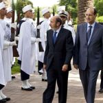 El ministro del Interior, Alfredo Pérez Rubalcaba, se reunió ayer con su homólogo marroquí, Taieb Cherkaoui, antes de verse con Mohamed VI