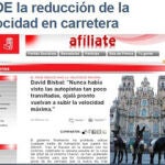 Bisbal opina sobre la ley de velocidad máxima en la web del PSOE