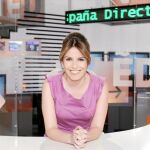 Mercedes Torres en el plató del programa