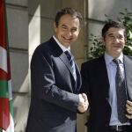 Zapatero y López en una foto de archivo