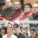 Mitin político de Otegi en la Audiencia Nacional