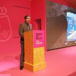 El consejero de Cultura y Turismo de la Comunidad Autónoma, Pedro Alberto Cruz, durante un acto público