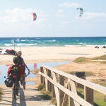 El sur se viste de playa