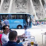 Los alrededores de la basílica amanecieron con la presencia de estas figuras