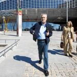 El presidente de la Junta, ayer en la Convención Municipal de Málaga