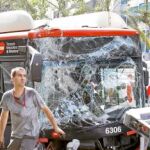 Es el segundo accidente grave de un bus de Barcelona en 3 años