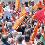 Passos Coelho, en un acto de campaña esta semana