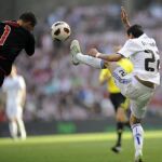 Espectacular lance entre Iraizoz y Di Maria