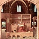 «San Jerónimo», uno de los Padres de la Iglesia, de Antonello Da Messina