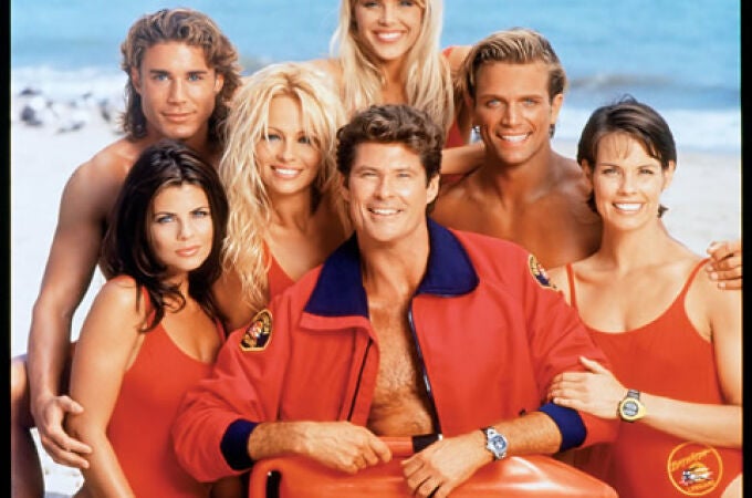«Los vigilantes de la playa», la serie más vista de la historia