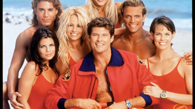 «Los vigilantes de la playa», la serie más vista de la historia